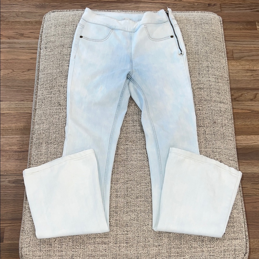 Elan Light Blue Denim Pants